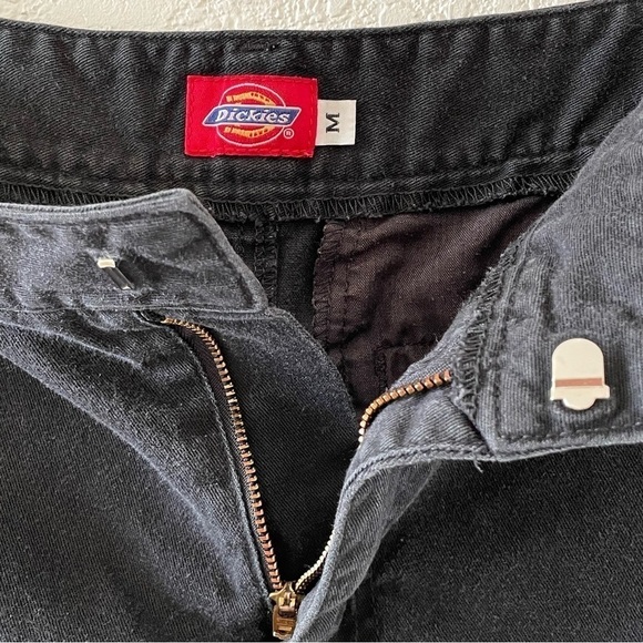 Dickies Skirt Black Women’s Hook Closure Zipper Pockets - Picture 4 of 4